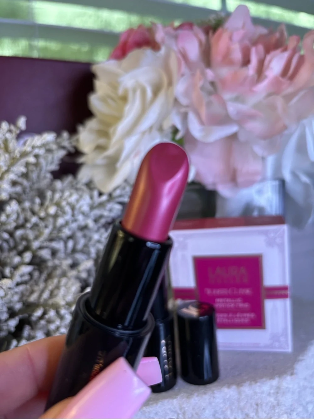 NIB - Laura Geller - Metallic Lipstick Trio - Modern Classic